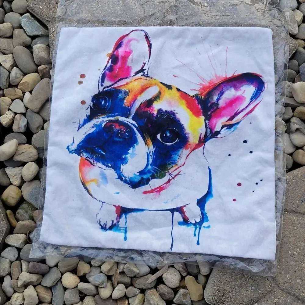 French Bulldog Pillow Cover‎